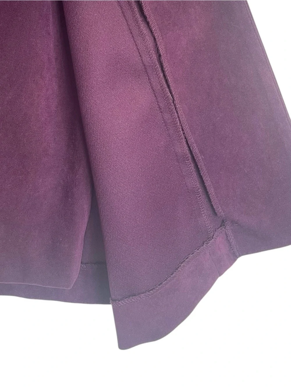 Amanda Smith Petites Purple Blazer Jacket Size 8P Longline Career